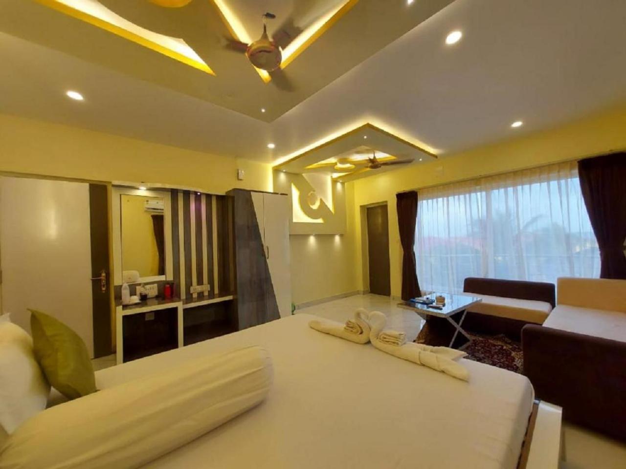 Hotel Hindusthan Inn Mandarmani Exteriör bild